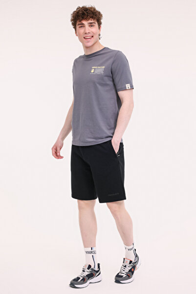 lumberjack MB ROS 20HS110 5FX Siyah Erkek Şort