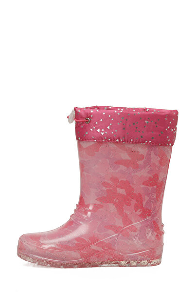 ICool Design FARFAL F 5PR Pembe Kız Çocuk Yağmur Çizmesi