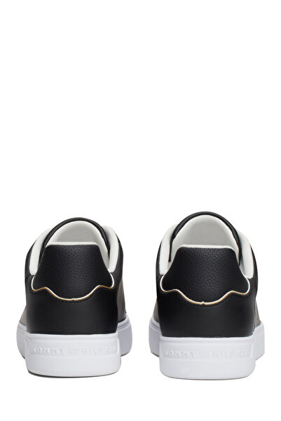Tommy Hilfiger ESSENTIAL COURT SNEAKER Siyah Kadın Sneaker