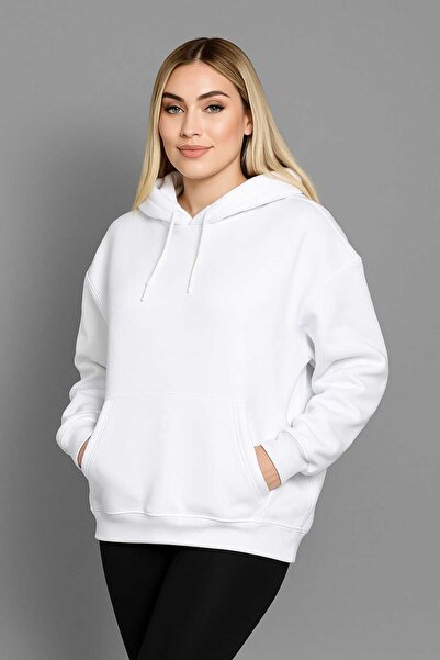 ROKİDS Hanorac unisex antracit cu glugă supradimensionată – Stil casual confo...