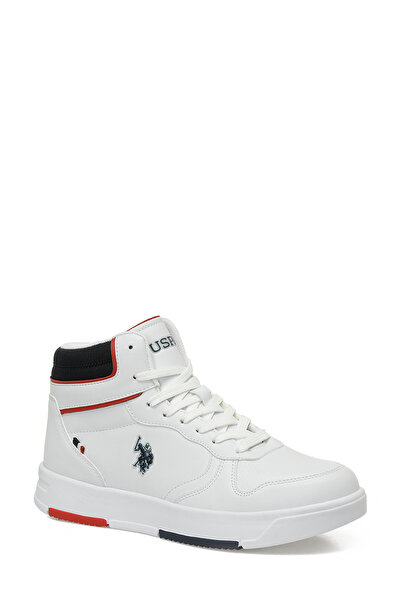 U.S. Polo Assn. ANDREI HI WMN 5PR Beyaz Kadın High Sneaker