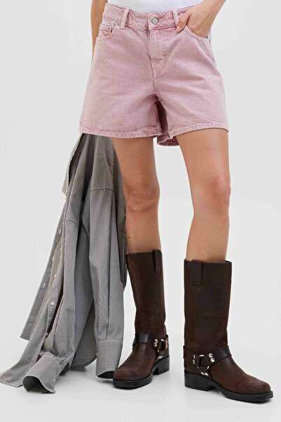 JJXX JXLAURA SHORT MW COLOR DE Lila Kadın Şort