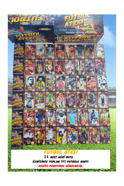 OYUNKAFASI Futbol Ateşi Taş Kağıt Makas Sporcu Bomba Seri 2024-2025 Sezonu 24...