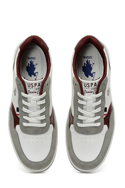 U.S. Polo Assn. BAS 5FX White Men's Sneaker
