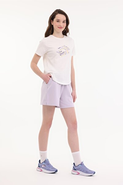 Lotto W-RADOXO SHORT 5FX Lila Kadın Şort