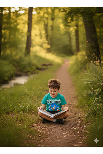 Birdirbir Boy's Shorts Suit with Sonic
