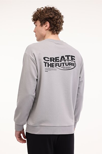 Kinetix ML CREATE 16SLG314 5FX Gri Erkek Sweatshirt