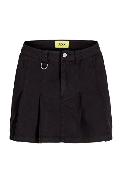 JJXX JXALEXIA PLEATED MINI Siyah Kadın Etek