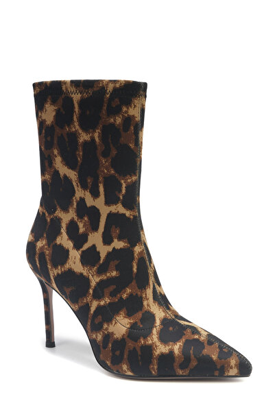 Nine West JUSTICE 5PR Leopar Kadın Topuklu Bot