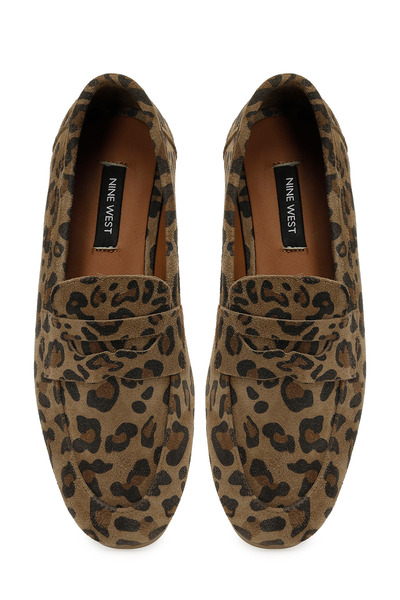 Nine West EYSAN5 5PR Leopar Kadın Loafer