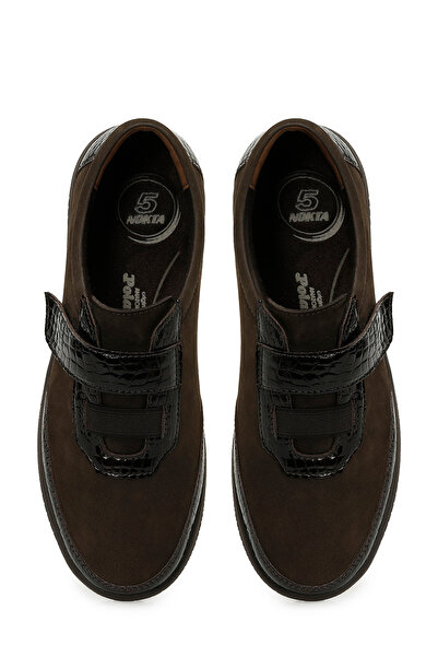 Polaris 5 Nokta 105600.NZ5PR Kahverengi Kadın Düz Ayakkabı