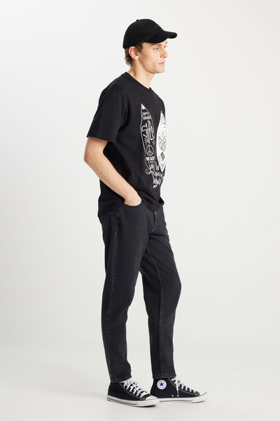 WRANGLER Frank Denim Pants Black Men's Pants