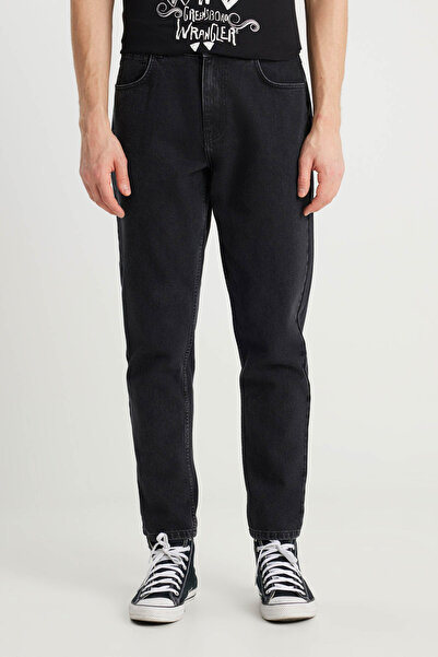 WRANGLER Frank Denim Pants Black Men's Pants