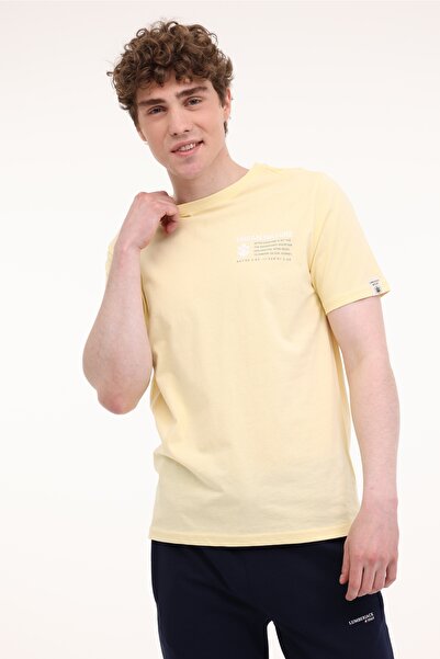 lumberjack Ml Renas 11Trv16 5Fx Yellow Men's Short Sleeve T-Shirt