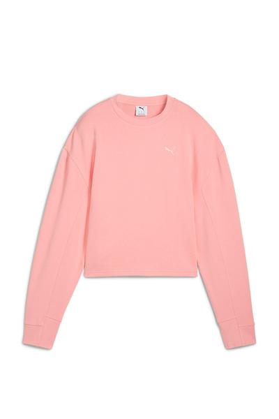 Puma HER Crew TR Pembe Kadın Sweatshirt