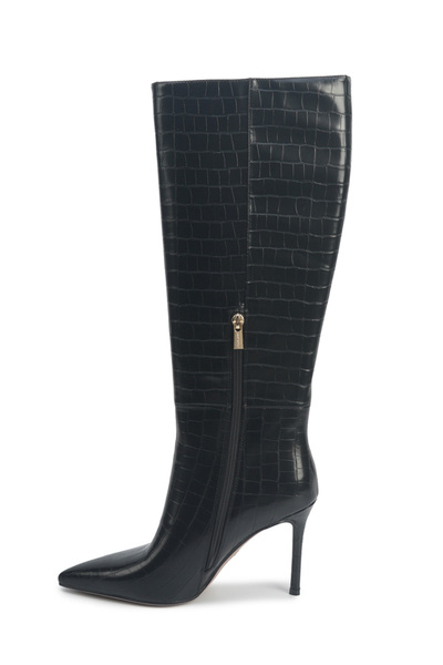 Nine West Justin2 5Pr Black Women's Heeled Boots