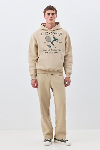 Trendiz Unisex Palm Springs Sweatshirt Stone