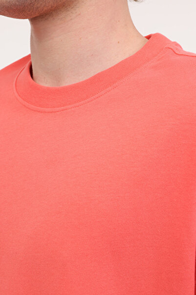 lumberjack Ανδρικό κοντομάνικο μπλουζάκι MB ROS 11HS113 5FX CORAL