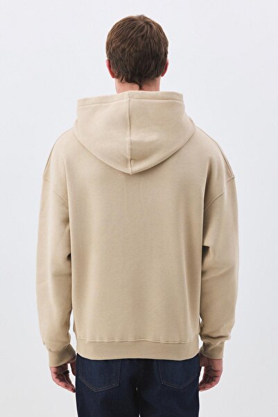 Trendiz Unisex Morning Coffee Club Sweatshirt Stone