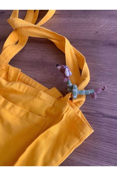 Handmade Sosis Köpek Çanta Charmı, Sosis Köpek Çanta Aksesuarı