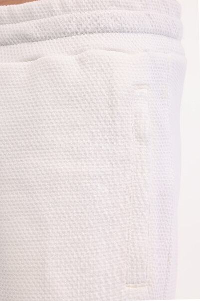 lumberjack ML HECTOR 20URB1063 5FX Λευκό ανδρικό αθλητικό παντελόνι