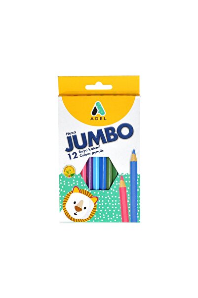 Adel 12 li Jumbo Kuru Boya