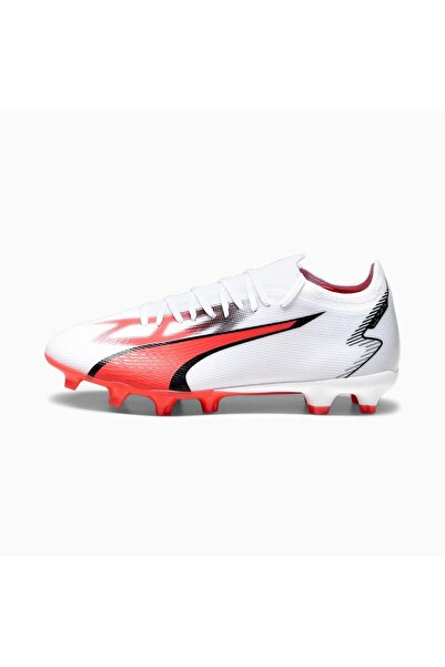 Puma ULTRA MATCH FG/AG White-PUMA Black- Erkek Krampon