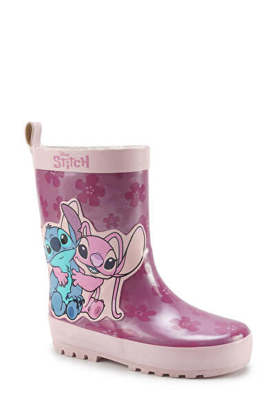 Stitch DOMIN.P5PR Pembe Kız Çocuk Yağmur Çizmesi