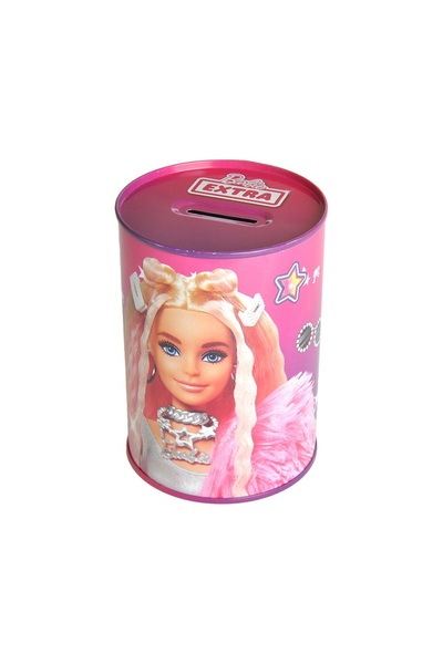 Cem Barbie Extra Sweet Metal Kumbara - Mor - Küçük