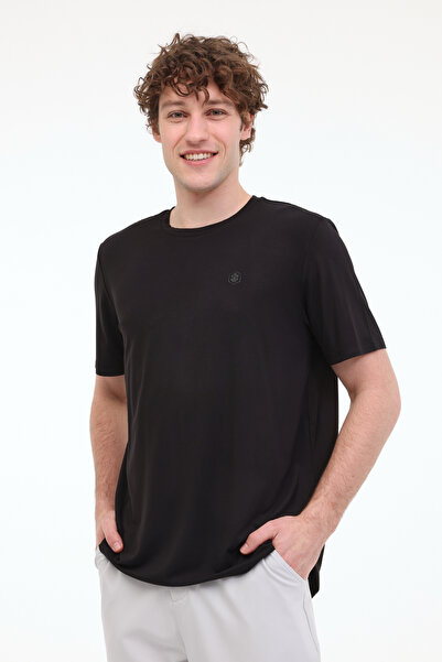 lumberjack ML BAMBO 11BAM01 5FX Siyah Erkek Kısa Kol T-Shirt