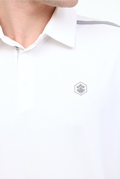 lumberjack Μπλουζάκι ML CRIS 12ELG7003 5FX Beyaz Erkek Kısa Kol