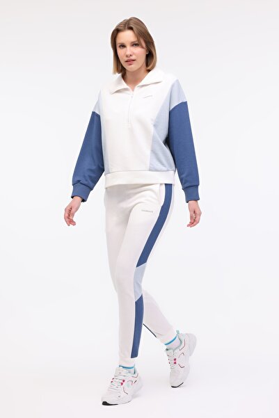 lumberjack WL ANNABEL-C 16CK927 5FX Mavi Kadın Sweatshirt