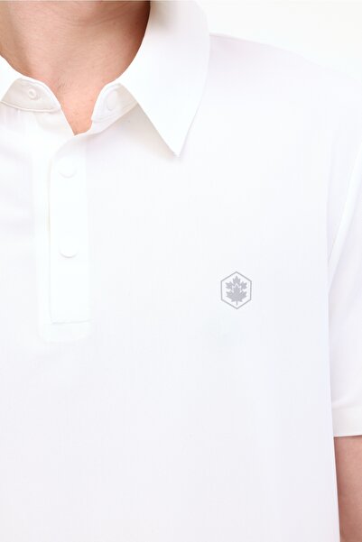 lumberjack MB GIRT 12P23001 5FX Λευκό ανδρικό κοντομάνικο μπλουζάκι