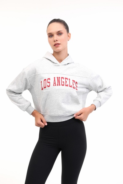 lumberjack Wl 17Jaam Bts802 5Pr Gray Women's Sweatshirt