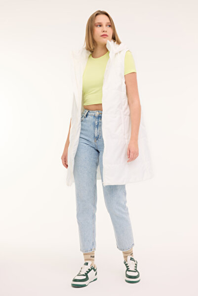 Kinetix Wl Jun1 4 4Pr Ecru Women's Vest