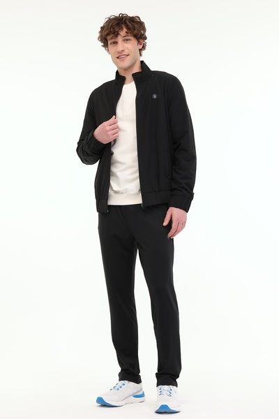 lumberjack MB BS04 TSUIT 5FX Siyah Erkek Eşofman Takımı