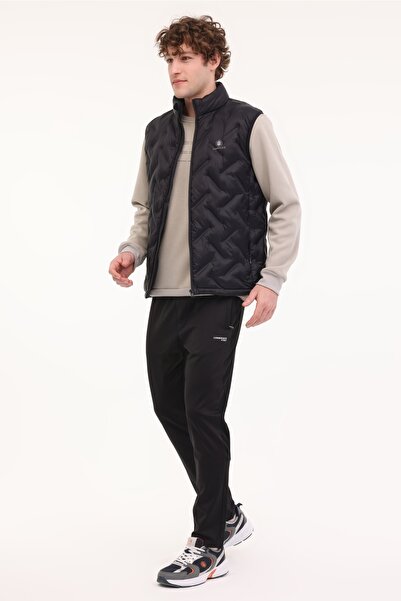 lumberjack ML MZRO VEST 4CT647 5FX Siyah Erkek Yelek
