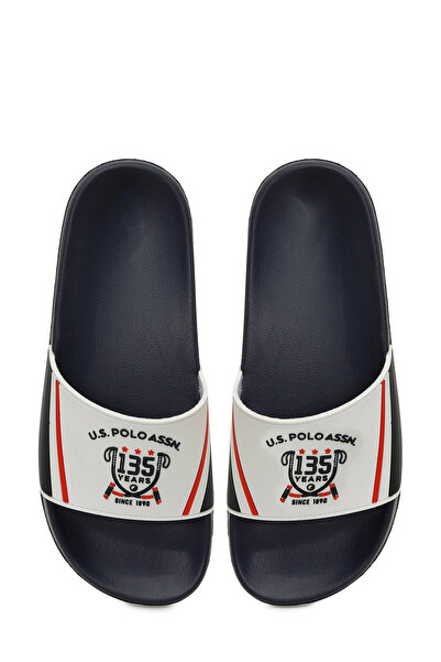 U.S. Polo Assn. DUSEN 5FX Beyaz Erkek Terlik