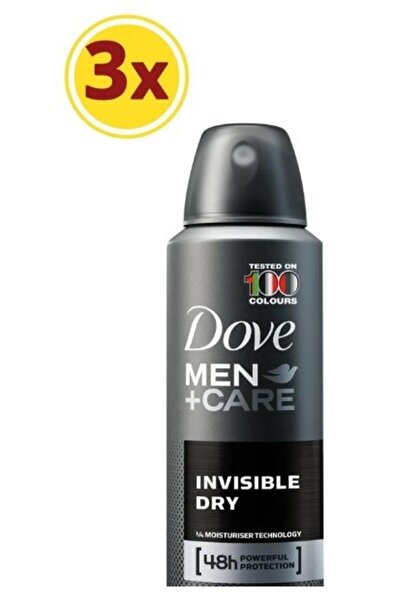 Dove Men's Deodorant Spray Invisible Dry X3