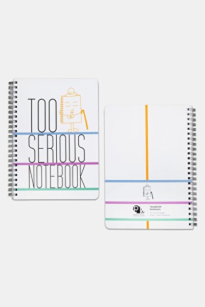 PK Design Notebook Notebooks: Too Serious