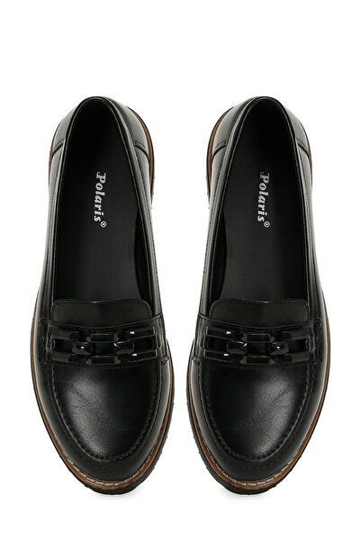 Polaris 324016.Z 5PR Siyah Kadın Loafer