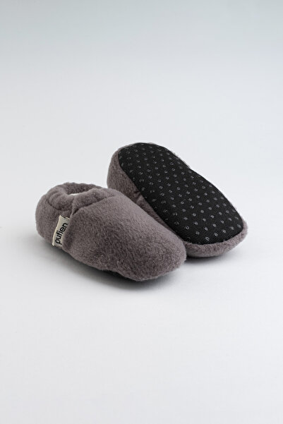 pufien Anti-Sweat Booties - First Step Home Shoes with Lined Anti-Slip Soles