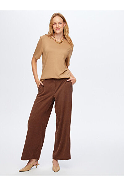 Faik Sönmez Yuvarlak Yaka Kısa Kol T-Shirt W26TSH009