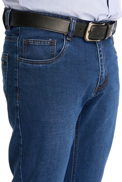 Centini Blugi barbatesti clasici Atlas, albastru inchis