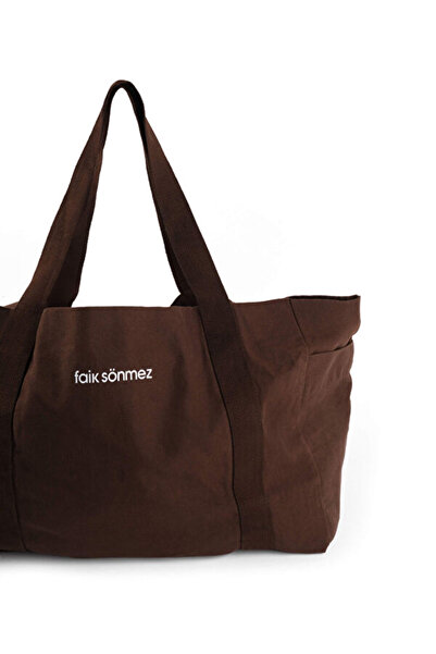 Faik Sönmez Kanvas Plaj Çantası W26CNT007