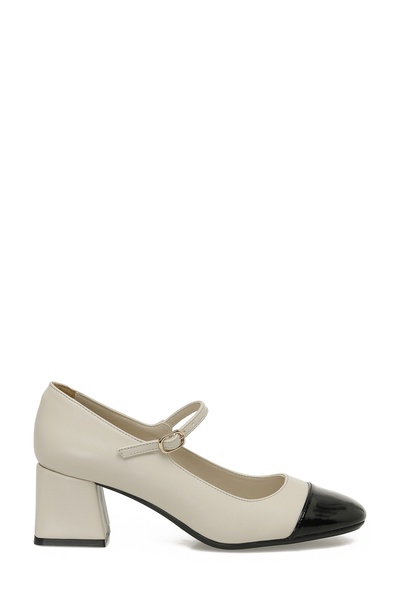 Butigo 25K-2039 5PR Bej Kadın Topuklu Ayakkabı