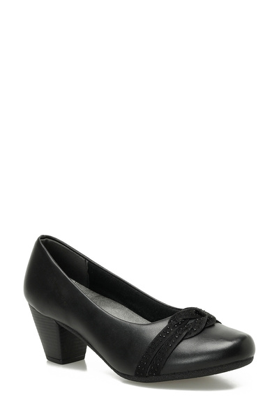 Polaris 167046.Z5Pr Black Women's Heeled Shoes