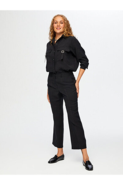 Faik Sönmez Dikiş Detaylı Straıght Fıt Pantolon W26PNT004