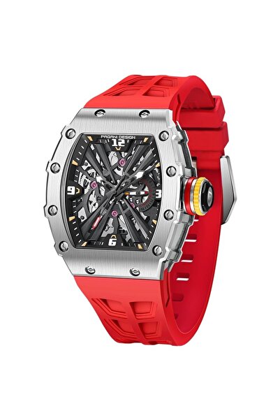 Pagani design PD-1738 Tonneau Saat Erkek 42MM Su Geçirmez Kuvars Japon VH65 S...