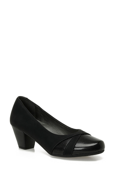 Polaris 162989.Sz5Pr Black Women's Heeled Shoes